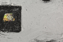 Gabbia-Figurativa-60x60-cm-tecnica-mista-su-tela-2012