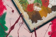 Gabbia-figurativa-tecnica-mista-su-tela-30x30-cm-2018-