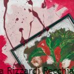 Gabbia figurativa - mista su tela - 30x30 cm - 2018, di Andrea Rizzardi